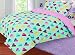 Love2Sleep COTTON RICH PRINTED DUVET COVER WITH PILLOWCASE - LOVE HEARTS: SINGLE