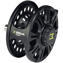 Shakespeare Sigma Fly 6/7 WT noir - Carrete de pesca con mosca, color negro, talla 6/7 WT