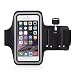 BuyBox® Sports Running And Jogging Gym Exercise Running Armband Case Cover Holder For All Compatible with Cell phones 5.5 Inch (Jogging Cover Black) RS.299.00