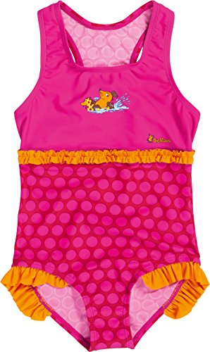 Playshoes Mädchen Einteiler Uv-schutz Badeanzug die Maus Punkte