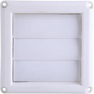 Merriway Lüftungsgitter Aluminium-Gold – 229 X 77 Mm, Verschiebbare Lamellen, Weiß, Für Gas-/Öl-Entlüftung