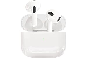 WSPLO [Certificato Apple MFi] AirPods pro Cuffie Bluetooth 5.3,Auricolari Bluetooth in Ear, HiFi Stereo IPX7 Impermeabili con Cuffiette,35 Ore di Riproduzione HD Microfoni, Controllo Touch Cuffie per iphone