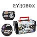 Price comparison product image Gaddrt Portable Waterproof Box 8 in 1 Carrying Case for Beyblade Burst Spinning Top Container