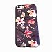 Produktbild iPhone Handyhülle ,Dewanxin Einfach Retro Design Künsten Blumen Frosted Hartschale Kreativität Persönlichkeit iPhone X iPhone6s iPhone 7 iPhone 8plus,Stoßfest Tasche Telefon-Kasten Handytasche Holster Hüllen & Cases Ultra Dünne Rundum-schutz Kratzfeste Silikon Hülle Bumper Kratzfeste Scratch-Resistant Schale Protective Skin Handyhülle Stoßfest Tasche Rückseite Schutz Etui Protective Case Cover (iPhone X Handyhülle, Blumen A)