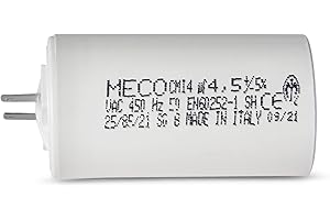 STEYCO Condensador 4.5 µF para persianas SOMFY Motor con conexión de 2,8mm - 1 año de garantía (1)