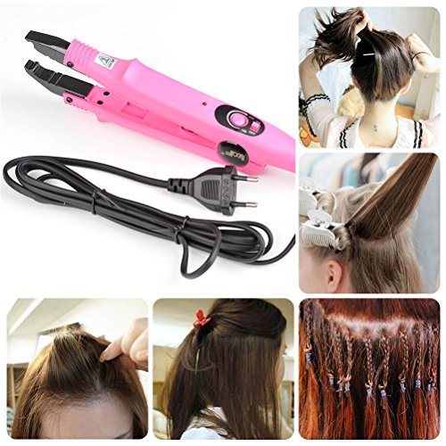 IDEALEBEN Profi Wärmezange Haar Extensions Iron für Haarverlängerung - 5