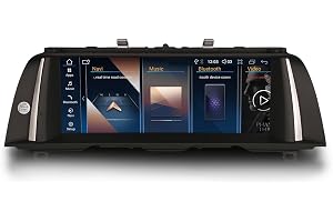 GONFEN Qualcomm 8 kärnbilradio för BMW 5-serien F10/F11 2010–2012 CiC Android 14.0 DAB+ 10,25 tum IPS pekskärm navigation GPS 4 GB CarPlay Android AUTO WiFi DSP USB Bluetooth 5.0 Canbus