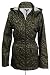 Womens/ Ladies Shower-proof Rain Mac Coat by Brave Soul 'Trance' Leapard Print (Khaki Leopard) 10