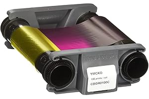 For Evolis Ruban compatible CBGR0100C YMCKO pour imprimantes Evolis Badgy 100 Badgy 200 100 images
