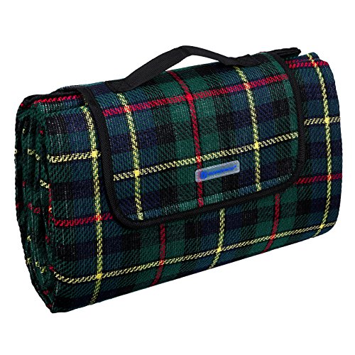 Songmics 195 x 150 cm Picknickdecke wärmeisoliert wasserdicht GCM50G