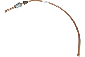 AERZETIX: Tubo per freno in rame Ø4.76mm con raccordi M12x1/M10x1 (40cm)