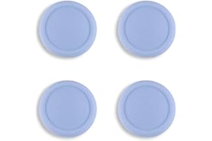 eXtremeRate PlayVital Copri Levette Analogiche per Nintendo Switch Joycon/Lite/OLED Cover Stick Analogici in Silicone Protettiva Thumb Grips Cappucci Gommini per NS Joycon Controller(Lilla)