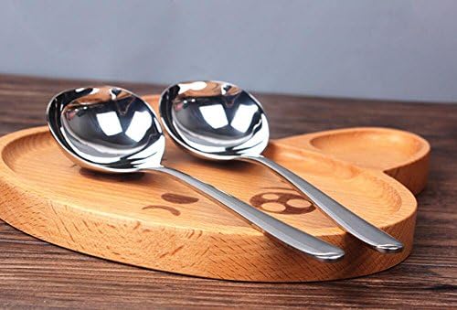 Stainless Steel Spoon Desktop Spoon Cutlery 2 Pack