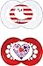 MAM 6+ Months Yummy Soothers (Pink) (2-Pack)