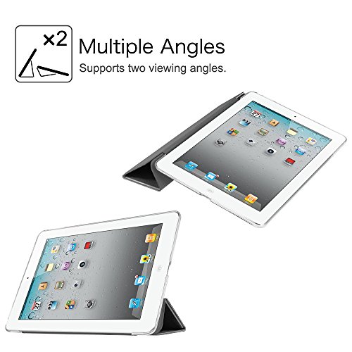 Fintie iPad 2 / 3 / 4 Hülle Case – Ultra Slim Superleicht Schutzhülle mit Lichtdurchlässig Rückseite Abdeckung Smart Cover Tasche mit Auto Schlaf / Wach und Standfunktion für Apple iPad 2 / iPad 3 / iPad 4 Retina Tablet, Don’t Touch - 6