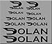 Price comparison product image PEGATINAS DOLAN BIKE R239 VINILO ADESIVI DECAL AUFKLEBER MTB STICKERS BIKE NEGRO
