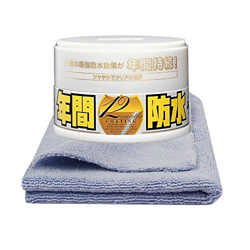 Preisvergleich Produktbild SOFT99 Fusso Coat 12M Light inkl. cleandot Poliertuch Trockentuch MF-1 Polish & Dry
