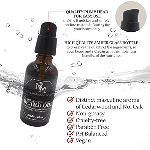 Beard Oil - Premium Finest Quality Natural & Organic Ingredients. Blended with Nature’s ‘Liquid Gold’ Organic Argan Oil… - Image 4