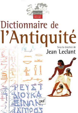 couverture de : Dictionnaire de l'Antiquit&eacute;