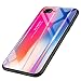 Produktbild iPhone 7 Hülle/iPhone 8 Hülle, Irady Ultra Slim Dünn Leicht Hardcase Hochwertigem Gehäuse aus gehärtetem Glas Anti-Kratzer Anti-Fingerabdruck Schutzhülle Bumper Cover Case für iPhone 7/iPhone 8, Style 3