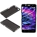 Produktbild caseroxx Hülle / Tasche TPU-Hülle für Medion Life S5004 MD99722 , Hülle / Tasche für Smartphone (Handyhülle in schwarz-transparent)