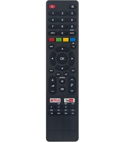 Telecomando Di Ricambio Per TV OK OLE22150-B, Telecomando Specializzato, Nessuna Programmazione, Batterie AAA Non Incluse