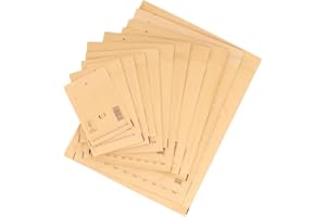 ‎VERPACKING verpacking Luftpolstertaschen 250x350 mm G7 Braun Versandtaschen - Luftpolsterumschlag Polsterumschläge selbstklebend 100 Stück