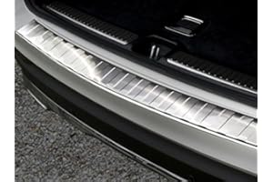 ‎AZUGA Ladekantenschutz aus Edelstahl mit 3D Abkantung passend für Mercedes GLC ab 2015-8/2022 (X253) AZ29000072 Stoßstangenschutz