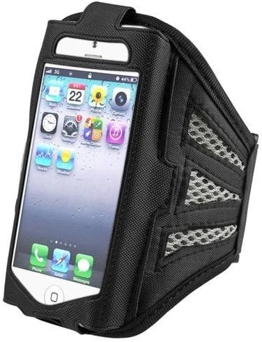 Urban Runner Grey Outdoor Running, Jogging, Gym Mesh Arm Band Case/Cover For iPhone 6 (4.7 inch) One Size Fits All Arm Sizes
