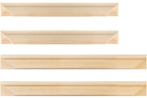 YCDC Solid Canvas Stretcher Frames, Premium Pine Wood Strips Bar Set, for Oil Paintings Poster Prints, DIY Arts Accessory Materials Supply, 14"x24"/35x60cm