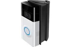 YUWING Adjustable Angle Mount Compatible Video Doorbell 2/3/ 3Plus/ 4 Wi-Fi Enabled Video Doorbell, Replacement Angle Adjustment Adapter Mounting Bracket Wedge Kit