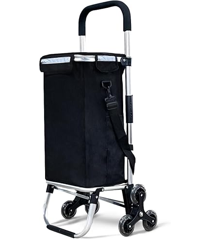 Carrello Della Spesa Pieghevole KESSER 3in1 - 56L, Portata 50kg, Con Vano Frigo - Foto 8