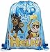 Price comparison product image PAW Patrol Blue Yelp for Help Drawstring School Sports Gym & Swimming Bag