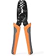 iCrimp 1424A Open Barrel Terminal Crimper Tool 0.2-2 mm² for Delphi Amp Open Barrel Tyco Clamps by Molex Style Crimper Open Barrel, Motorcycle Bullet Terminal