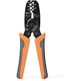 iCrimp 1424A Open Barrel Terminal Crimper Tool 0.2-2 mm² for Delphi Amp Open Barrel Tyco Clamps by Molex Style Crimper Open B