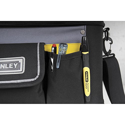 Stanley Werkzeugtasche mit Dokumentenfach, 600 Denier Nylon, Kunststoffboden, verstellbarer Schultergurt, 1-96-193 - 2