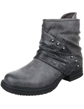 Damen Schuhe Leicht Gefütterte Biker Boots Reißverschluss Boots / Bikerboots Stiefeletten Blockabsatz