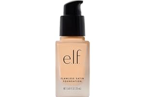 e.l.f. Flawless Finish Foundation, Lightweight & Medium Coverage, Semi-Matte Finish, Vegan & Cruelty-Free, Bisque, 20ml