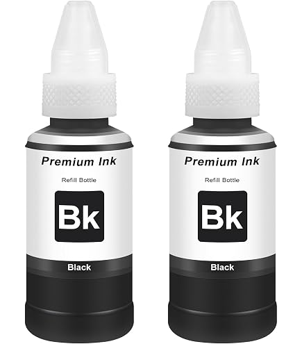 2x E664 Schwarz Tinte Kompatibel Für ET/L-Drucker (ET-2500, L355, L550 Uvm.) – 70 Ml Pro Patrone, Bis Zu 4.500 Seiten
