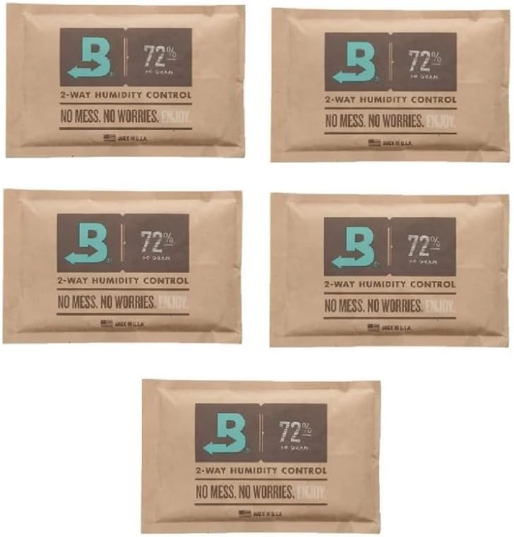 Boveda 72 60g Humidor Puro Kutusu Nemlendirici 5li Ekonomik Paket