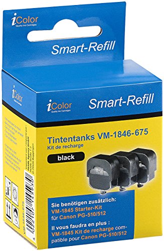 iColor Smart-Refill STARTER-Kit für Canon PG-510/512 - 2