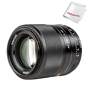 VILTROX 56mm F1.4 Autofocus Portrait Lens Compatible with Fujifilm X-Mount APS-C-Format Mirrorless Designed Cameras, Black