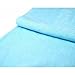 TOOGOO(R) 2x 100% Cotton Cotbed Fitted Flat Waterproof Sheets 100x 140cm for Baby Bed - Blue