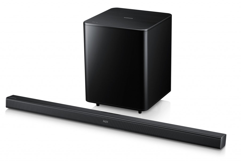 Samsung HWF450 Barre de son 2.1 Caisson de basses sans fil 280 W Bluetooth HDMI USB Noir
