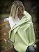 SwaddleDesigns Ultimate Swaddle Blanket, Premium Cotton Flannel, Brown Polka Dots, Lime