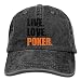 Produktbild Poker Cowboy Hip-Hop-Hut Hintere Kappe Einstellbare Kappe