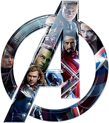Avengers various 1000mm &amp; 700mm Wall sticker Vinyl wall art for cars bikes caravans homes Customise4U™ (avengers logo)