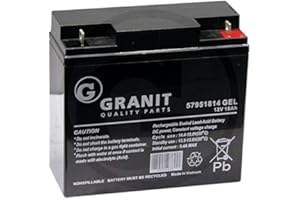 Castelgarden - Batteria originale per tosaerba da 12 V, 200 A, 18 Ah, avviamento elettrico