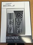 David Beckham Homme 2 Piece Deo Spray and Body Wash Gift Set