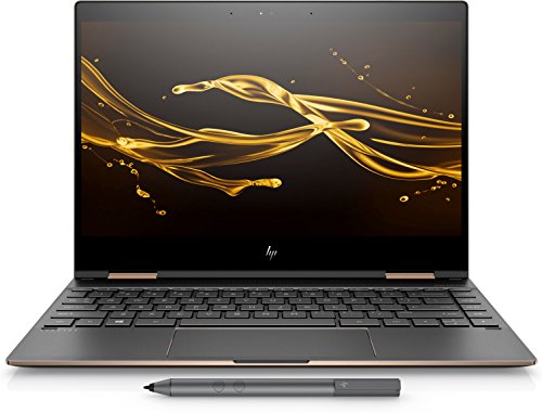 HP Spectre x360 13-ae055na 2 in 1 Laptop Tablet 13 3  Ultra HD 4K Display Intel Core i7-8550U  1 8GHz   4 0GHz Turbo Quad Core Processor  8GB RAM  512